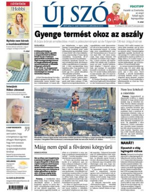 Szlovákia egyetlen magyar nyelvű napilapja, amely elhozza a friss híreket, minden területről.