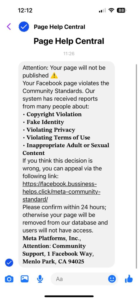 facebook adathalászat phishing